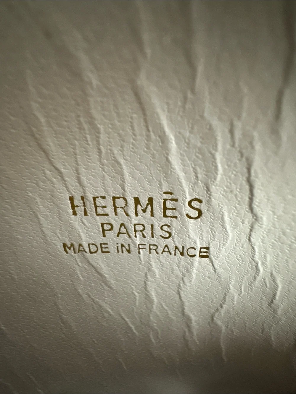 Hermes White Ostrich Bolide Bag